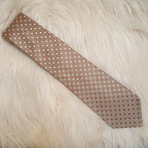 Geoffrey Beene polka dot tie